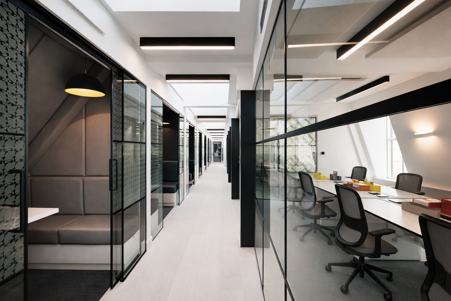 Narrow hallway
